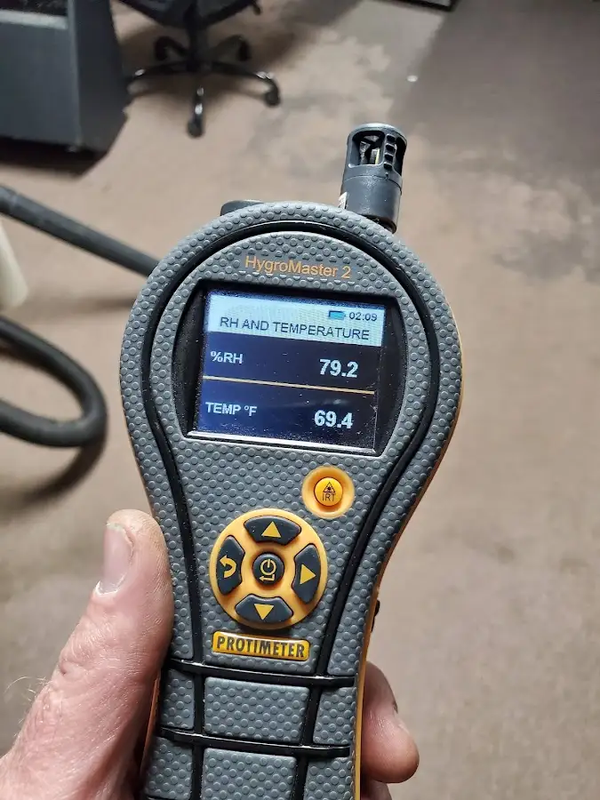 Moisture meter humidity assessment for Fire & Smoke Damage Restoration in Corry